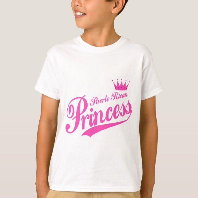Puertorikanische Prinzessin T-Shirt (Vorderseite)