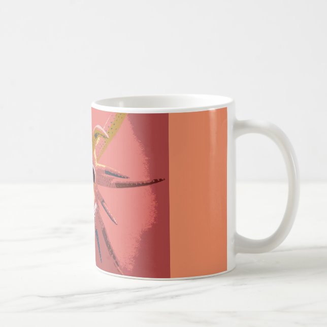 Puertorikanische vejigante Masken-Kaffee-Tasse Kaffeetasse (Rechts)