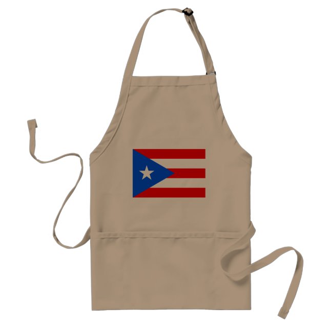 Puertorikanischer Stolz der Puerto- Ricoflagge Schürze (Vorne)
