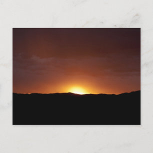 Puesta de sol postkarte