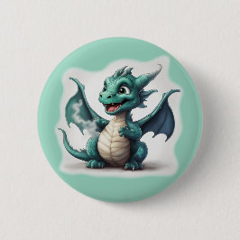 Puff den kleinen Magischen Drachen Button