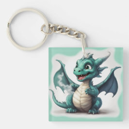 Puff den kleinen Magischen Drachen Schlüsselanhänger