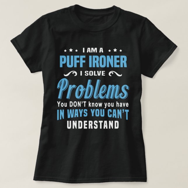 Puff Ironer T-Shirt (Design vorne)