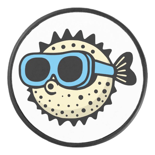 Puffer Eishockey Puck (Vorderseite)
