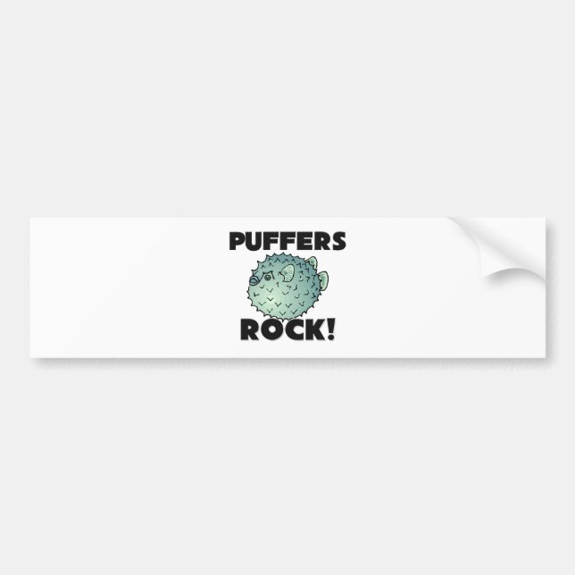 Puffer-Felsen Autoaufkleber (Vorne)