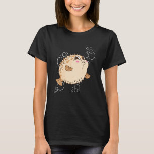 Puffer Fisch Blasen Blasen T-Shirt