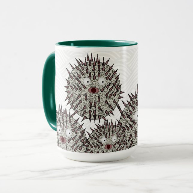 Puffer Fish Mug (Devant gauche)