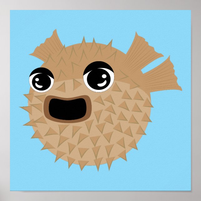 Puffer Fish Poster (Vorne)