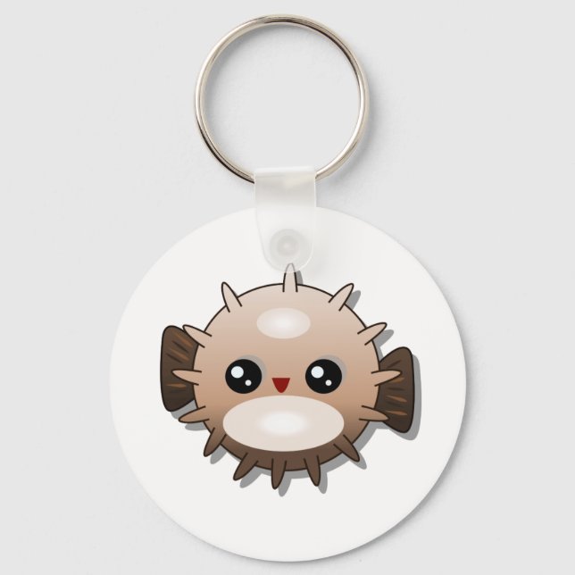 Puffer Fish Schlüsselanhänger (Vorderseite)