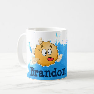 Puffer Fish Tasse