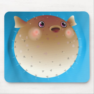 Pufffisch Mousepad