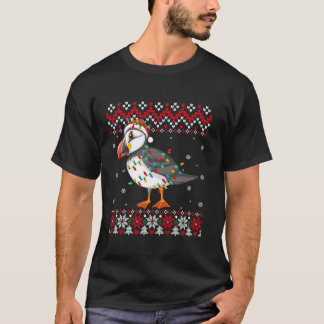 Puffin Bird Weihnachtsmannmütze Männer Frauen Kind T-Shirt