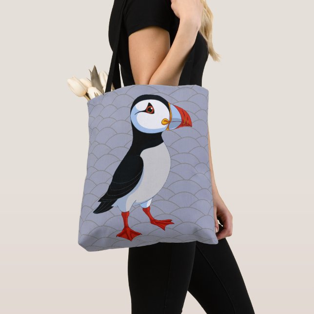 Puffin Design Tote Bag Tasche (Von Nahem)