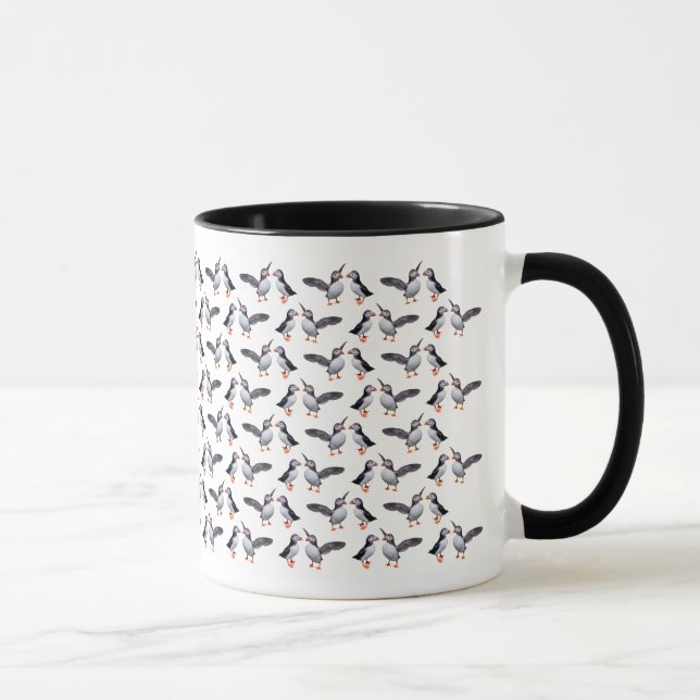 Puffin Frenzy Tasse (Rechts)