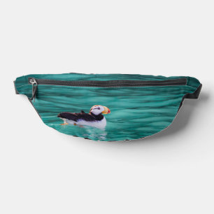 Puffin in der Auferstehungsbucht, Alaska Bauchtasche