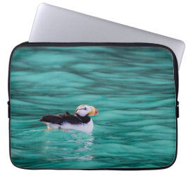 Puffin in der Auferstehungsbucht, Alaska Laptopschutzhülle