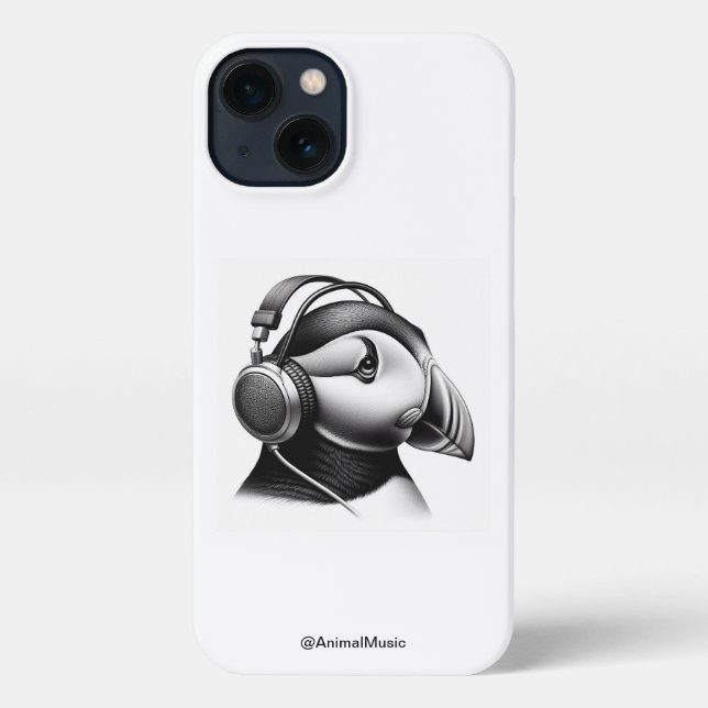 Puffin - iPhone Case Hülle (Rückseite)