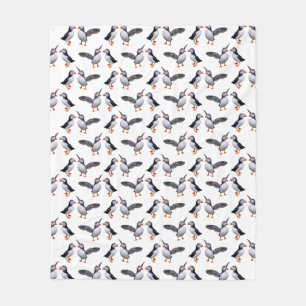 Puffin Pals Fleece-Decke Fleecedecke