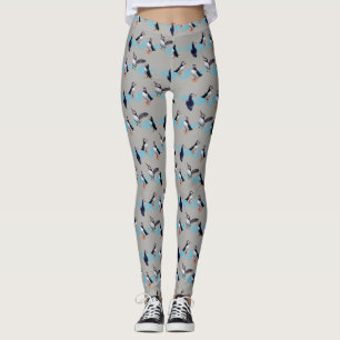 Puffin-Party-Leggings (grau) Leggings