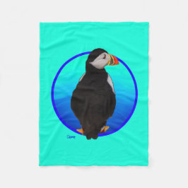 Puffin - Petite couverture en polaire