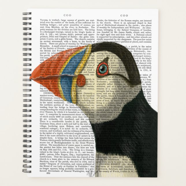 Puffin Portrait Planer (Vorderseite)