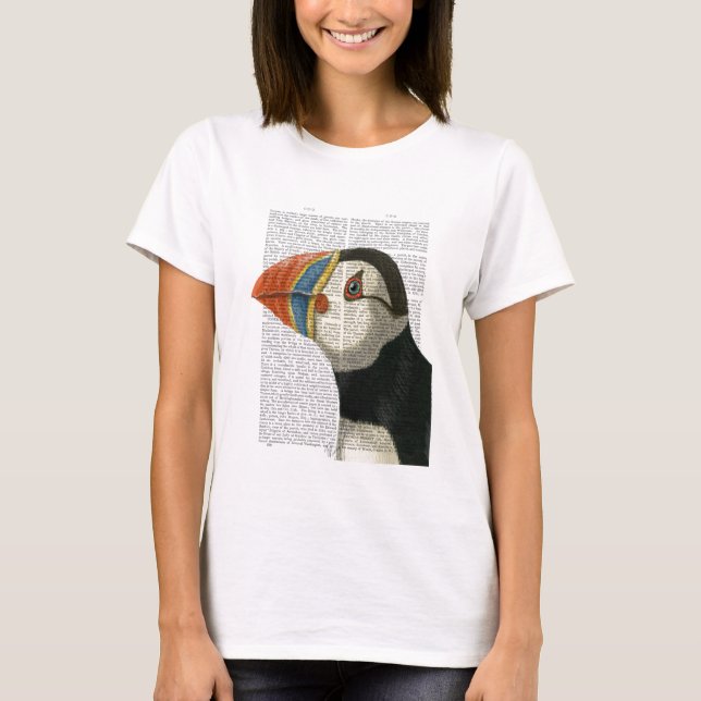 Puffin Portrait T-Shirt (Vorderseite)