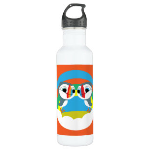 Puffin Rocks Edelstahlflasche