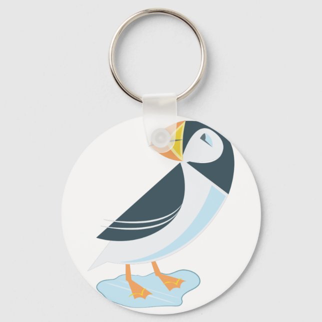 Puffin Schlüsselanhänger (Vorderseite)