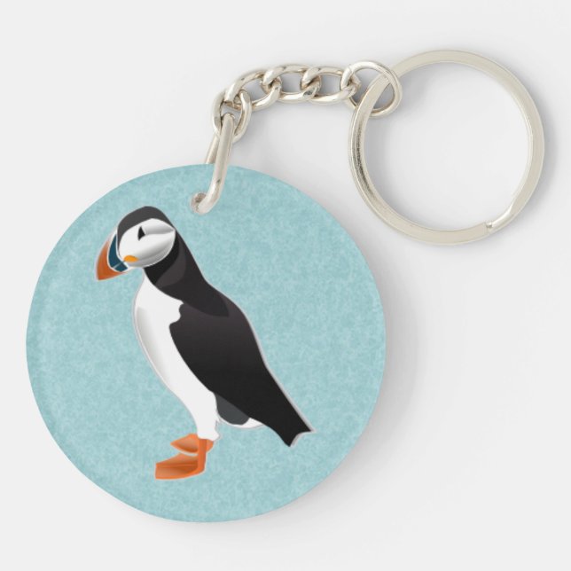 Puffin Schlüsselanhänger (Rückseite)