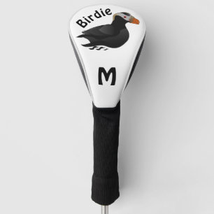 Puffin Schwimmen einer Viel Glück Birdie Golf Headcover