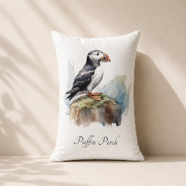 Puffin Shore Cottage Zimmer Akzent Lendenkissen