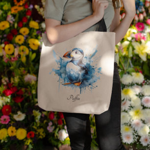 Puffin Splash, individuell Tragetasche