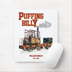 Puffing Billy-Dampflokomotive Englisch Mousepad