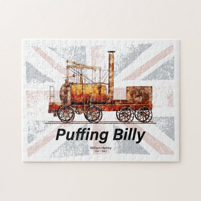 Puffing Billy Dampfzug Englische Lokomotive (Horizontal)