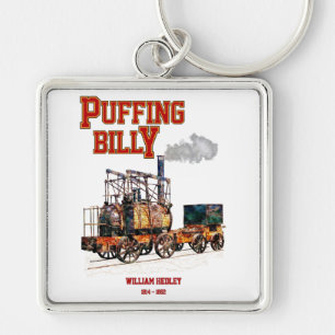 Puffing Billy Dampfzug Englische Lokomotive Schlüsselanhänger