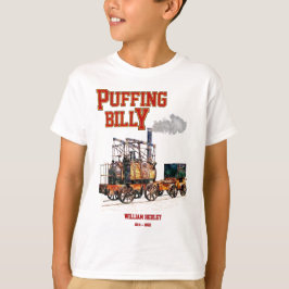 Puffing Billy Dampfzug Englische Lokomotive T-Shirt