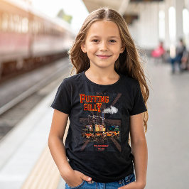 Puffing Billy Dampfzug Englische Lokomotive T-Shirt