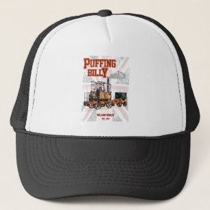 Puffing Billy Dampfzug englische Lokomotive  Truckerkappe