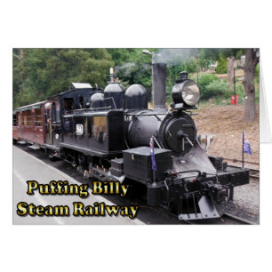 Puffing Billy Historic Dampfzug in Australien