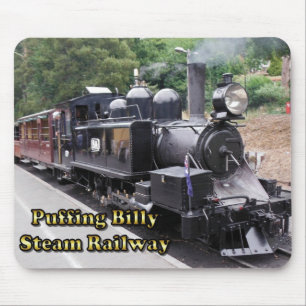 Puffing Billy Historic Dampfzug in Australien Mousepad
