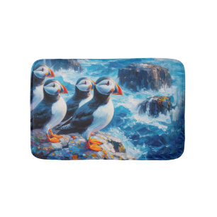 Puffins Badematte