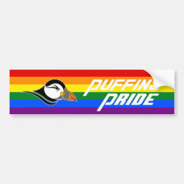 Puffins Pride Autoaufkleber