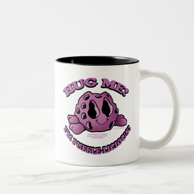 PUFFLE-LICIOUS ZWEIFARBIGE TASSE (Rechts)
