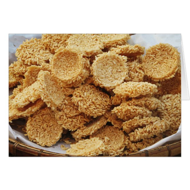Puffriese Kuchen ~ asiatische Süßigkeiten Nachspei (Vorderseite (Horizontal))
