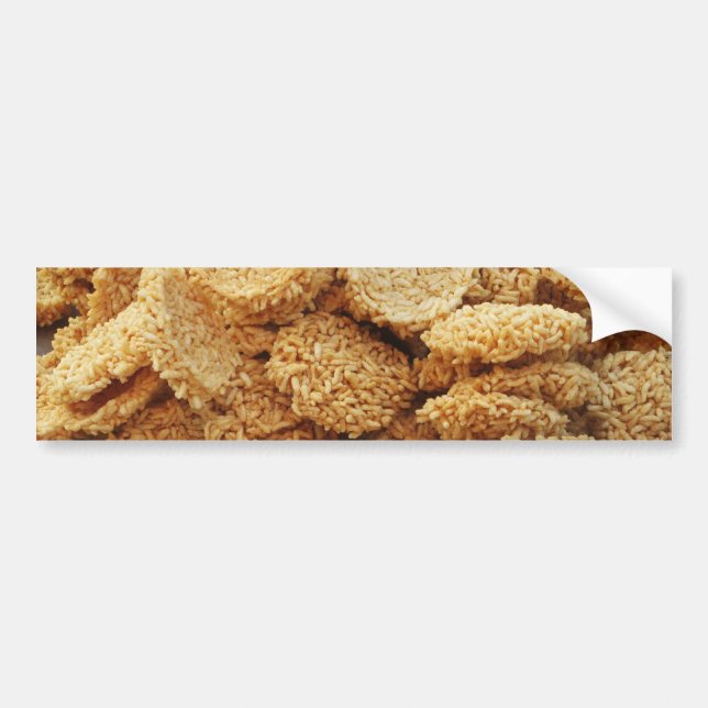 Puffriese Kuchen ~ asiatische Süßigkeiten Nachspei Autoaufkleber (Vorne)