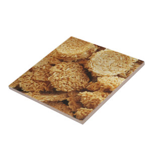 Puffriese Kuchen ~ asiatische Süßigkeiten Nachspei Fliese