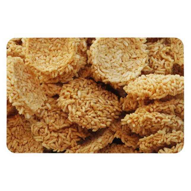Puffriese Kuchen ~ asiatische Süßigkeiten Nachspei Magnet (Horizontal)