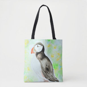 Pufftinte und Aquarellmalerei Tasche