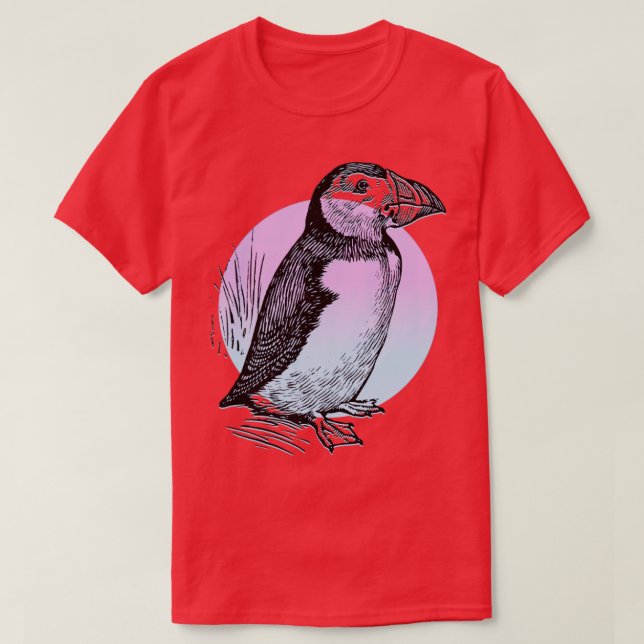Puffvogel1 T-Shirt (Design vorne)