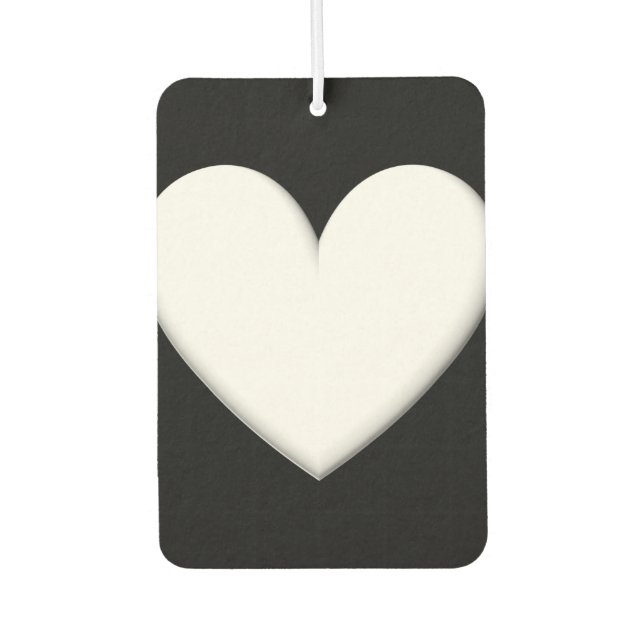 Puffy Heart Autolufterfrischer (Vorderseite)